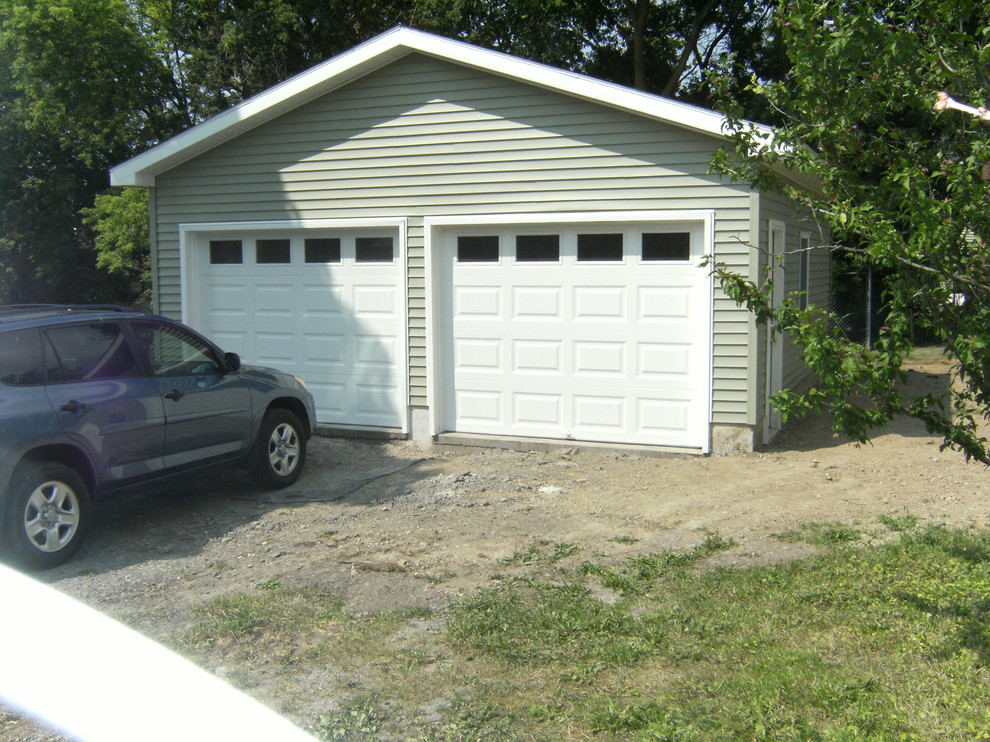 Craftsman Style 2 Car Garage Design Build