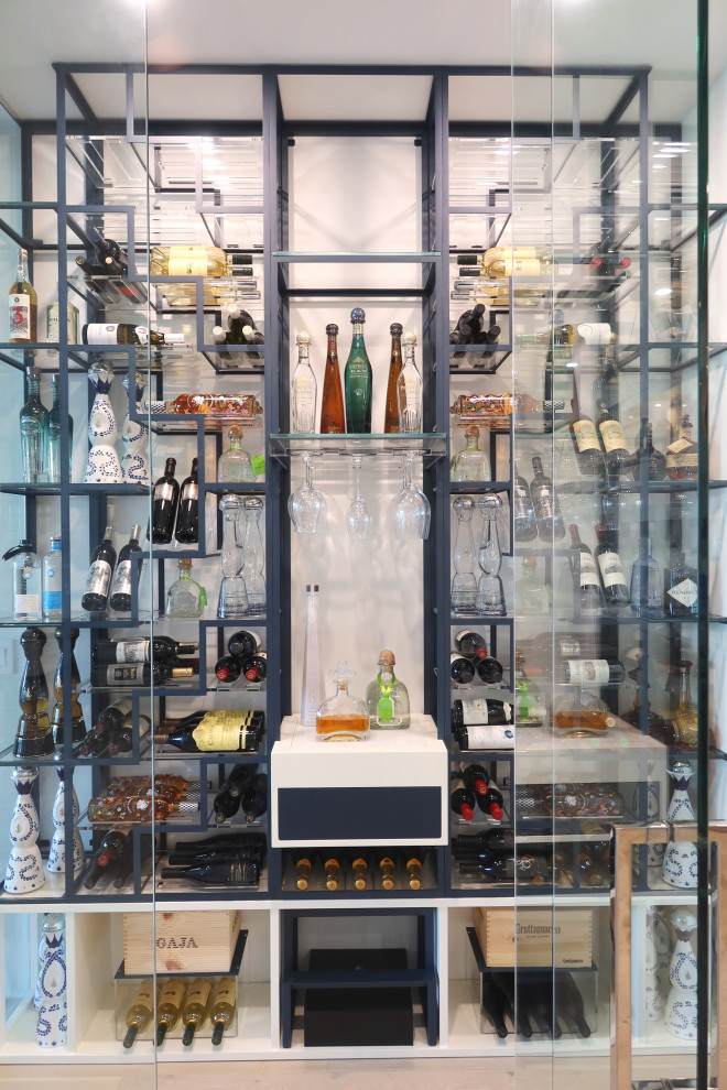 Casuarina Delray Modern Wine Cellar Miami by Dragon Cellars