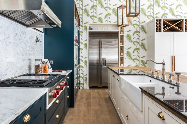 Our House transitional-kitchen