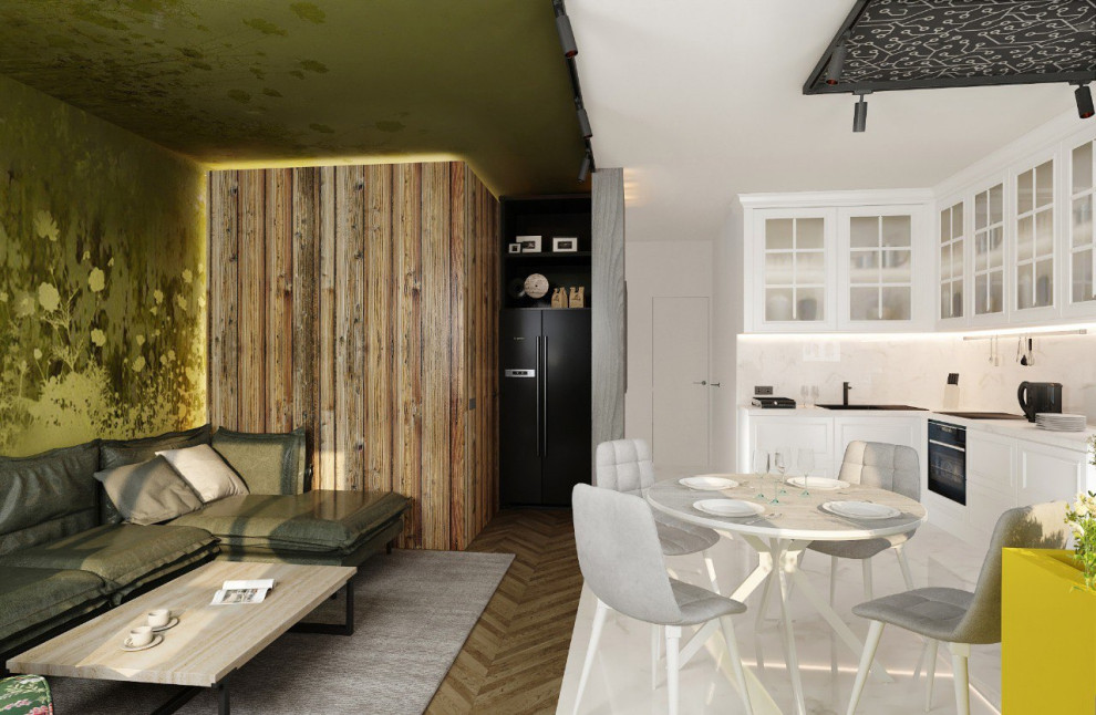 Дизайн проект Квартиры 57 м2 в ЖК Селигер Сити, Москва