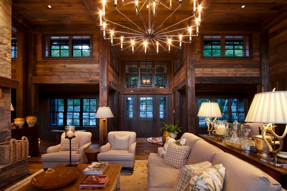 Country living room in Other.