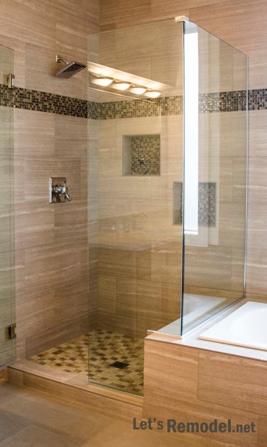 Shower modern-badezimmer