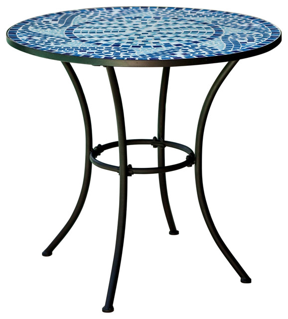 Hilton Furnitures 30 Inch Round Metal Outdoor Bistro Patio Metal Outdoor Bistro Patio