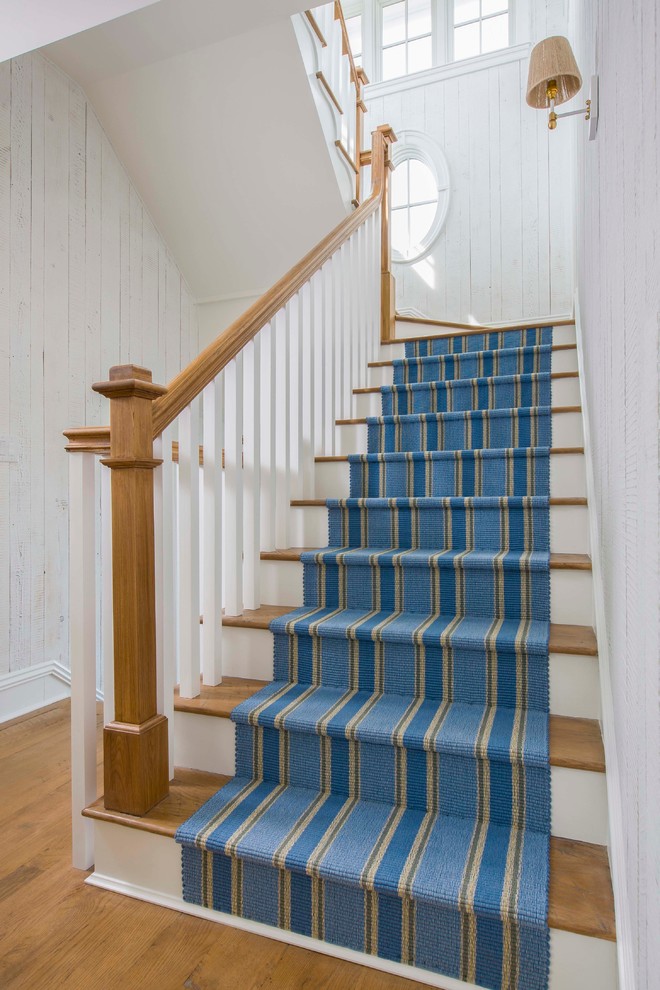 Inspiration for a coastal staircase remodel in Miami