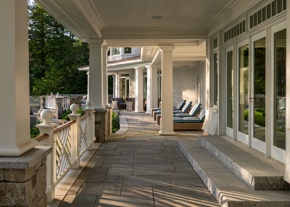 Eagle Lookout - Beach Style - Porch - Boston - by TMS Architects ...