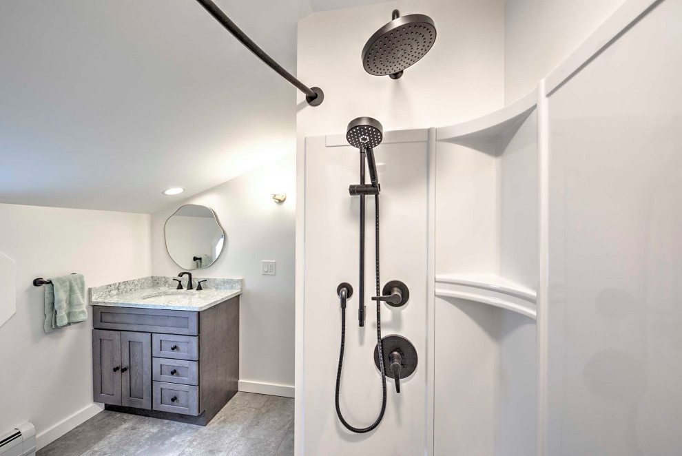 Prefabricated Tub-Shower Bathroom - Northfield, MA