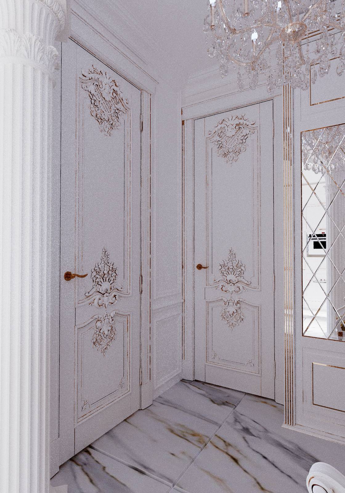 Дизайн-проект двухкомнатной квартиры площадью 70 кв.м