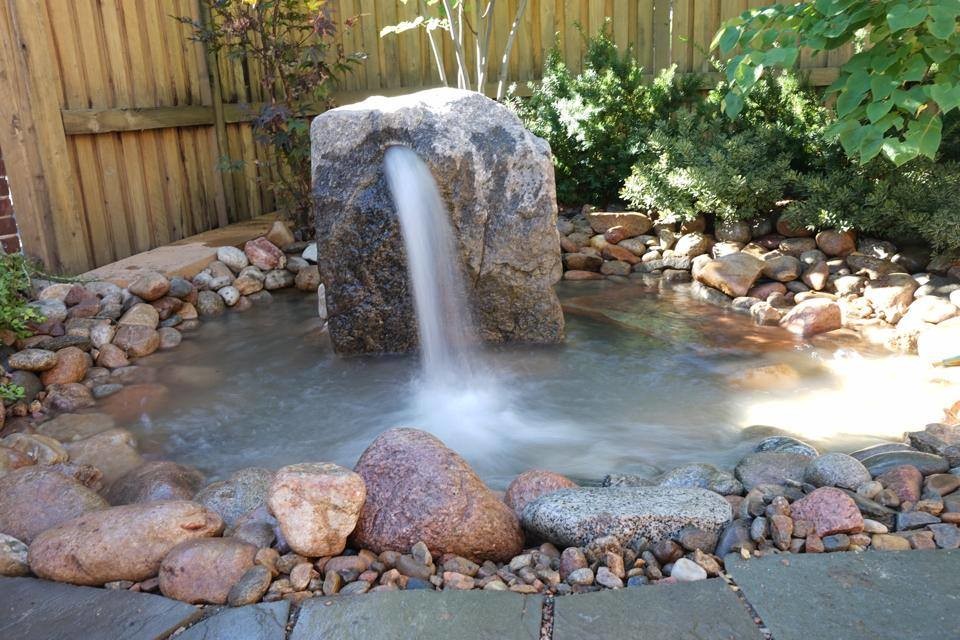 Design ideas for a transitional landscaping in Denver.