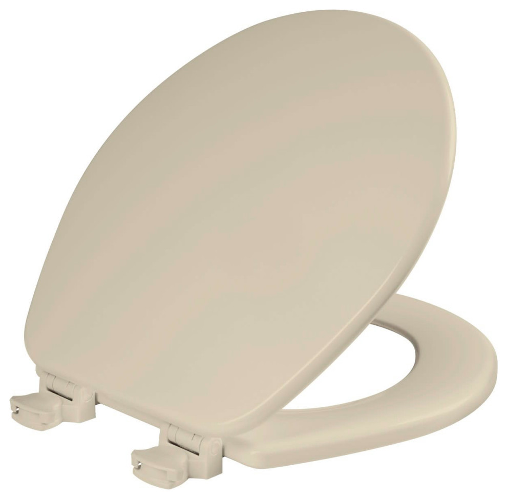 Bemis 540EC Round ClosedFront Enameled Wood Toilet Seat Toilet Seats