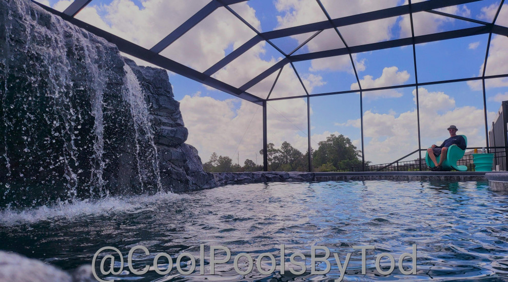 Winter Garden pool with Grotto and Bar