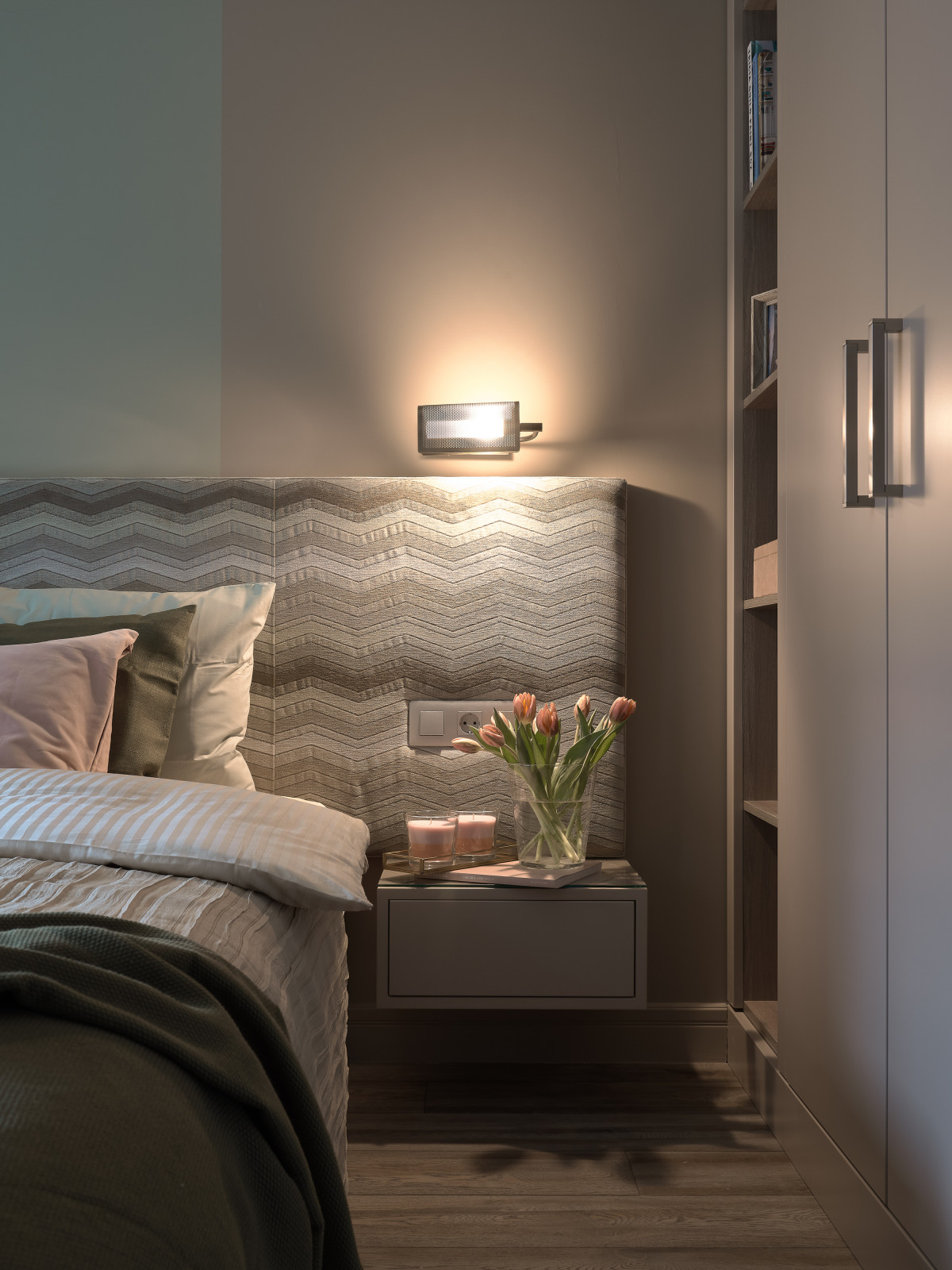 Яркая квартира 46м², Дизайнер Татьяна Нацвина: Публикация Elle Decoration