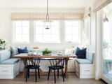 Beach Style Dining Room by White Sands Coastal Development