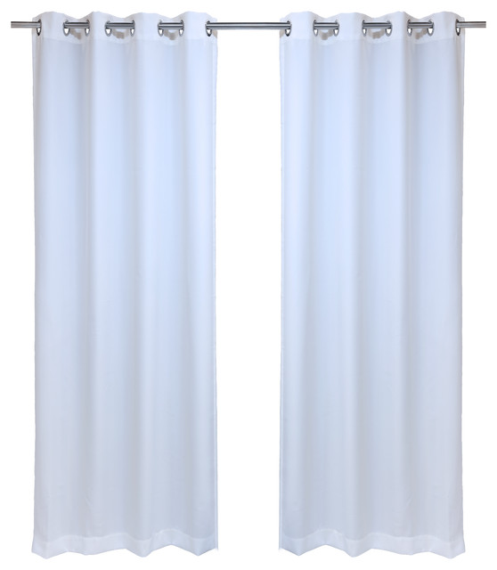 Outdoor Decor Costal Solid Contemporary Curtains By