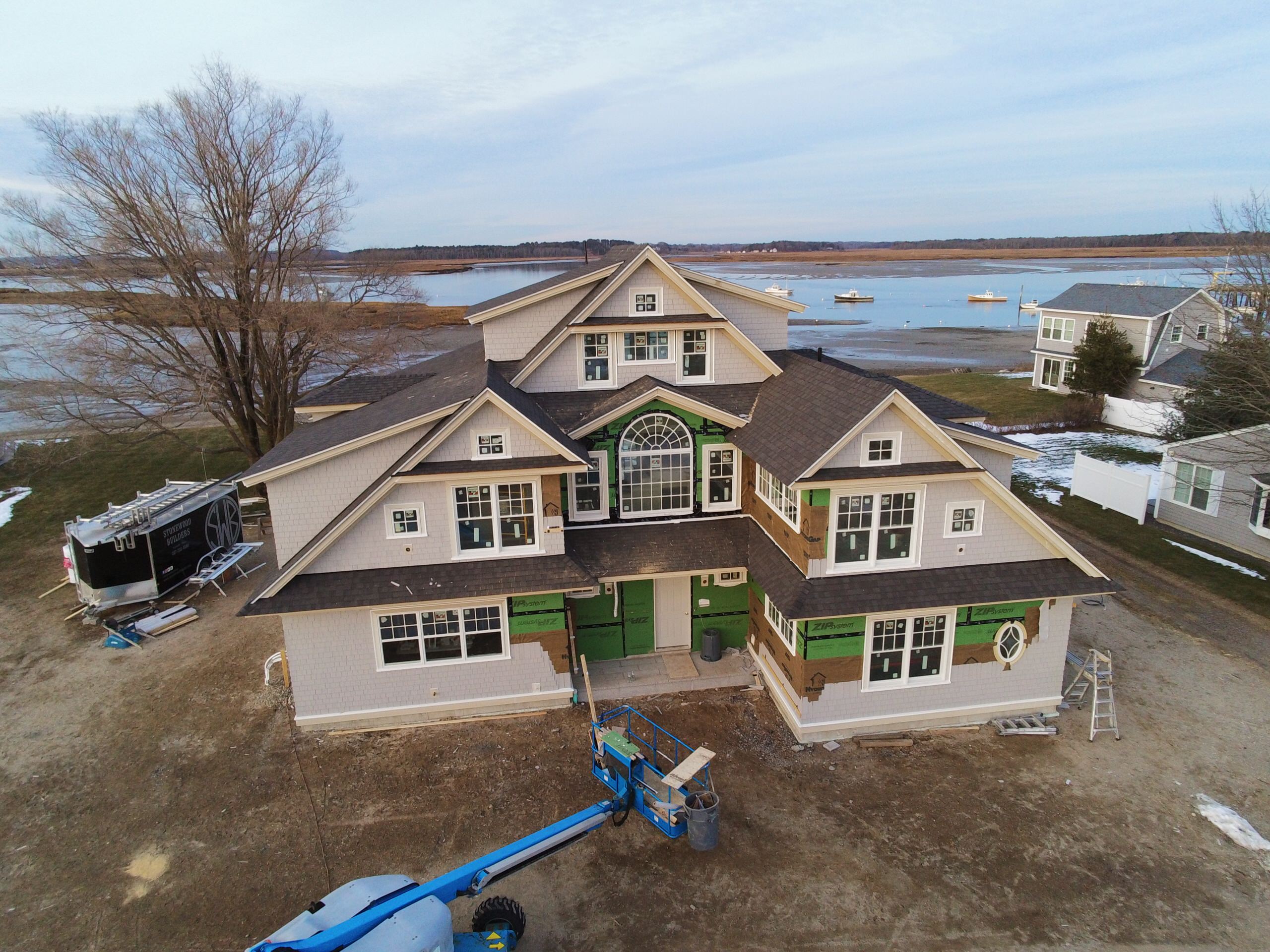 New Home Construction; Pine Point, Maine