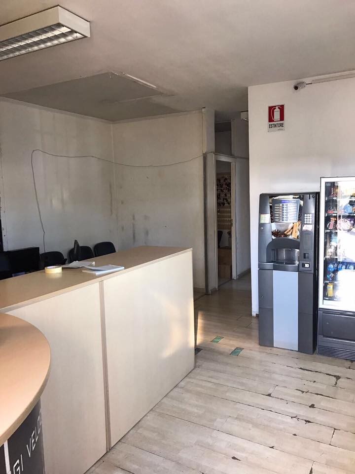 prima dei lavori NUOVO PARCHEGGIO FAST PARKING AEROPORTO CATANIA