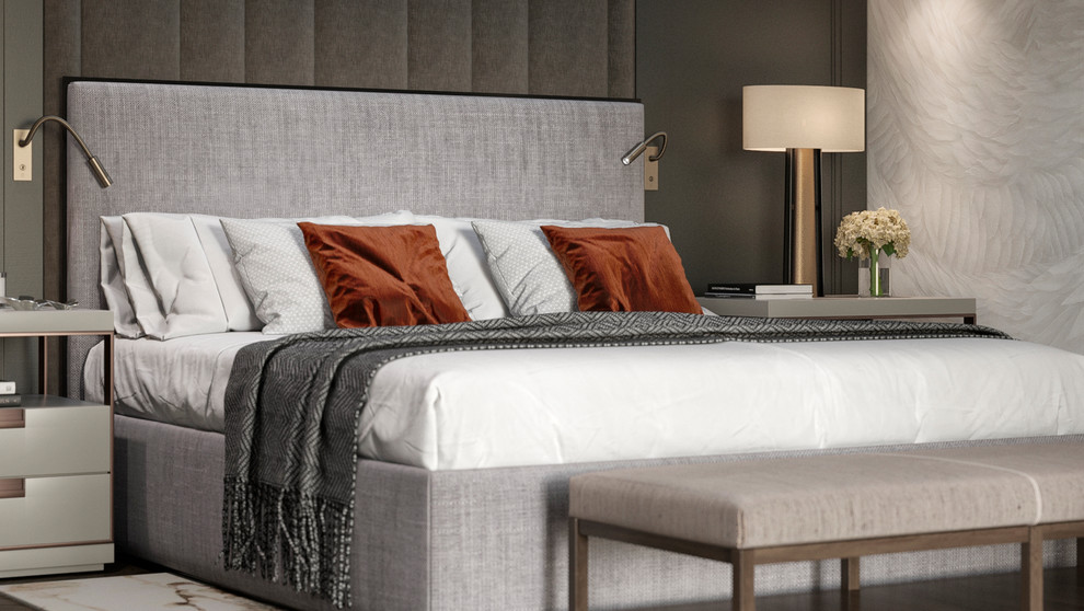 Дизайн таунхауса в резиденции Tweed Park в Москве