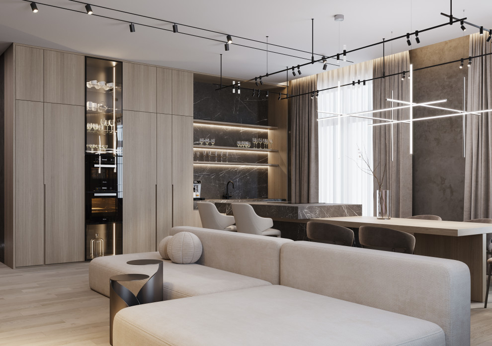 Квартира на Перовском острове 128м²