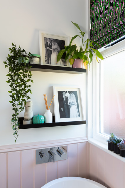 Surrey Ecclectic Home eclectic-bathroom
