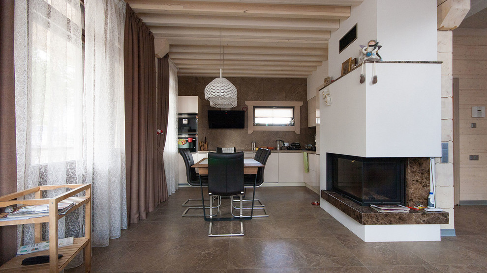 интерьер загородного дома в "Лемболово парк".