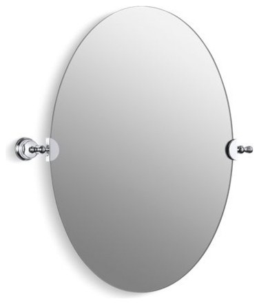 Kohler Revival Oval Mirror, Polished Chrome