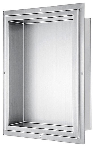 Dawn FNIBN1409 Stainless Steel Finished Shower Niche