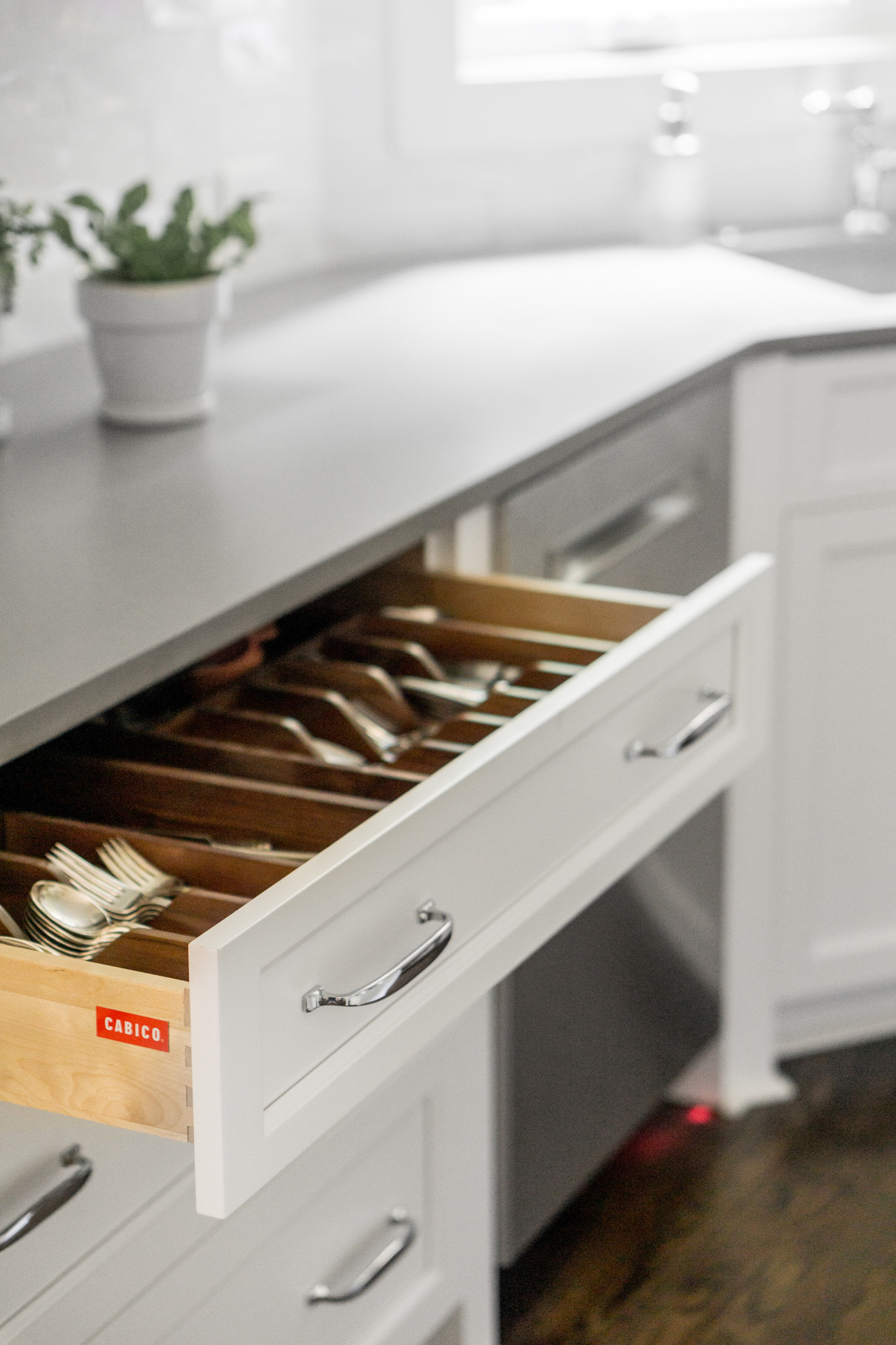 ATLANTA WHITE transitional kitchen