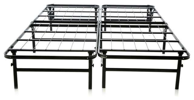 Structures Highrise Foldable Bed Frame 18 Deluxe Height Structures Highrise Foldable Bed Frame 18 Deluxe Height Cal King Size