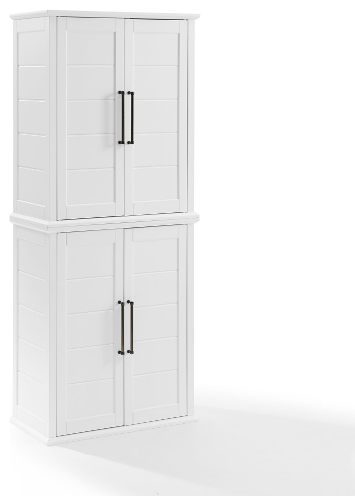 Bartlett Tall Storage Pantry Transitional Storage by