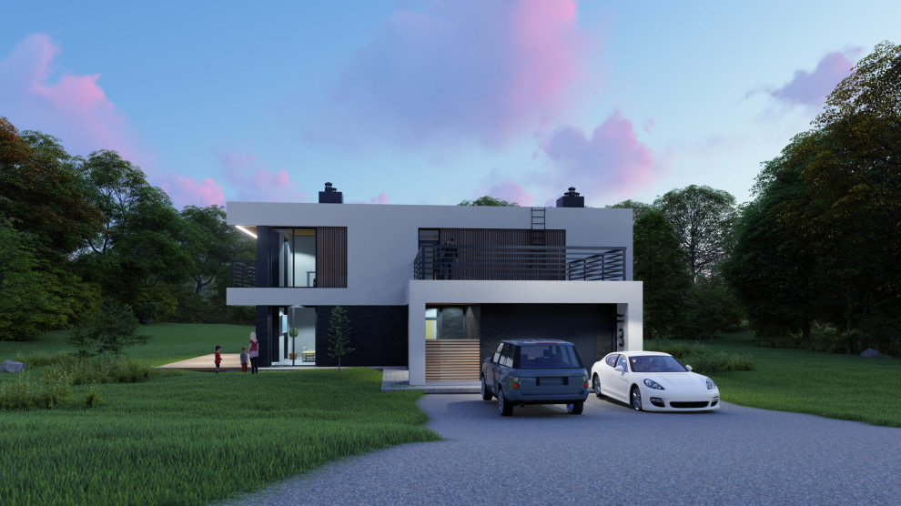 Modern house 150/185+50