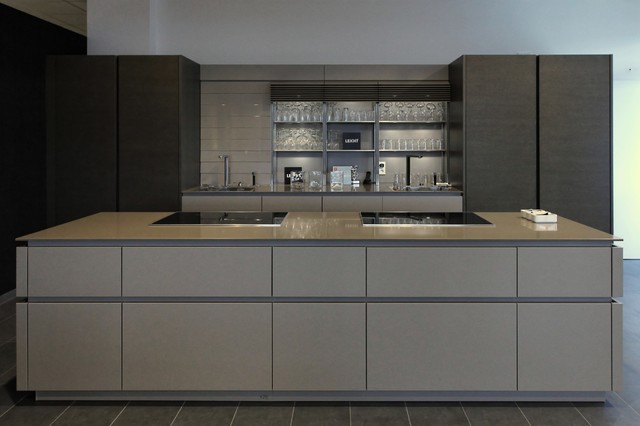 B. Tradeshows - Leicht Factory - Minimalistisch - Küche - San Francisco