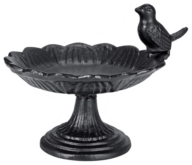 Cast Iron Bird Feeder Traditional Bird Feeders by Imtinanz, LLC