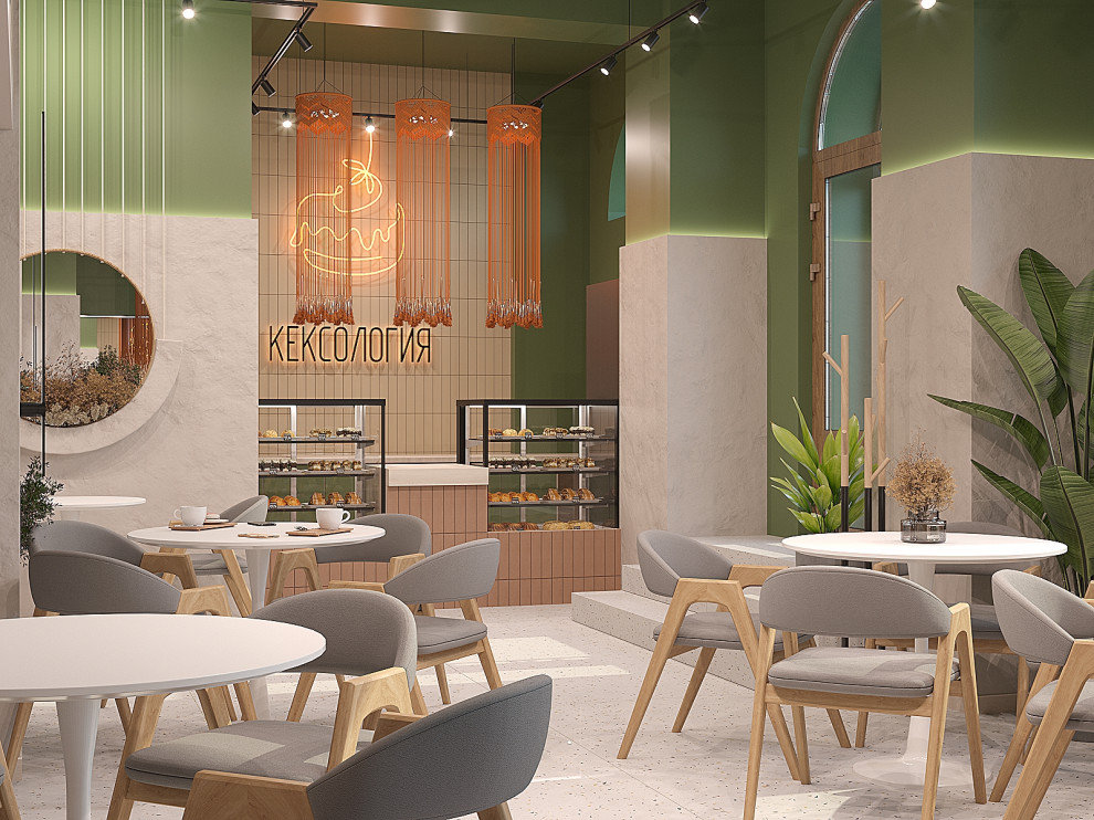 Дизайн-проект кафе кондитерской