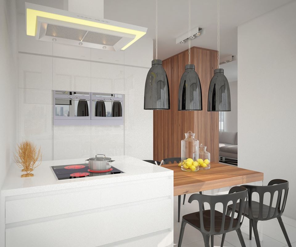 Black&White Квартира, 90 кв.м.