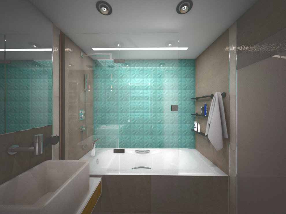 Ванная комната для молодой семьи