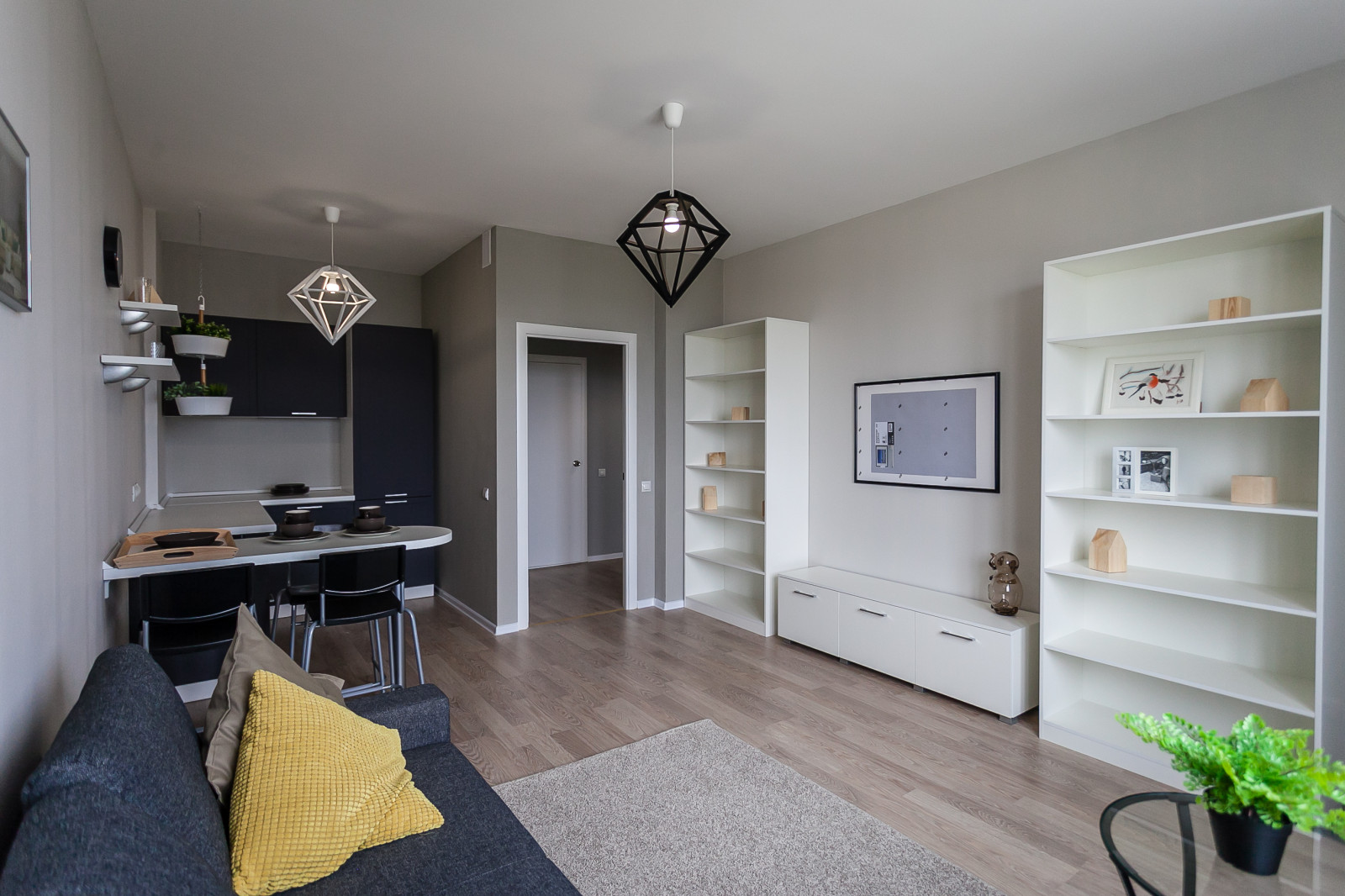 Шоу-рум в скандинавском стиле