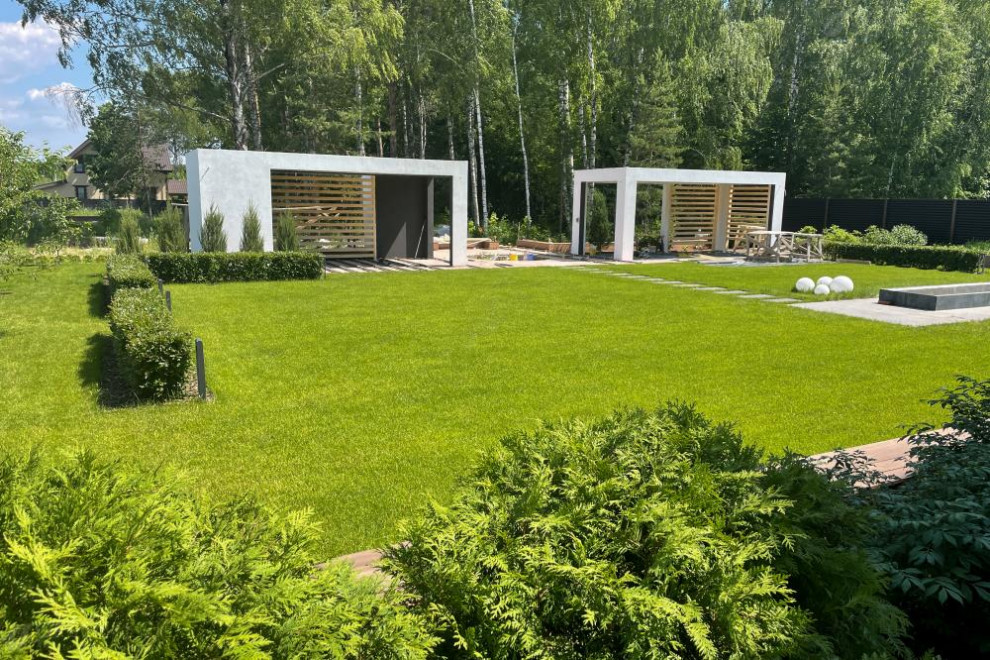 Сад, построенный в к.п. Серебряные Ключи 2