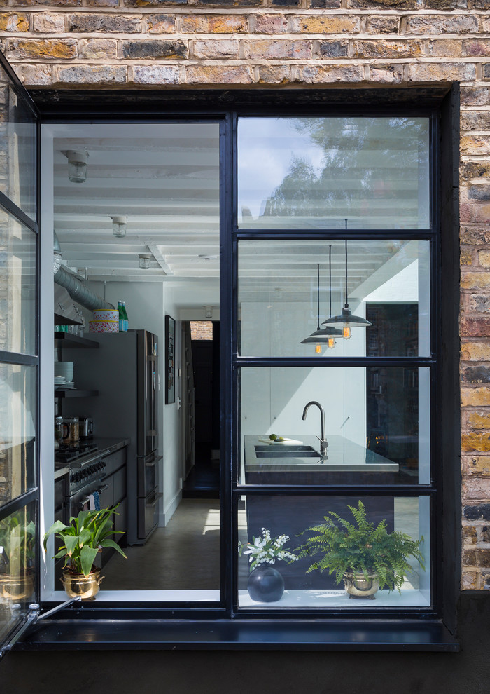 This is an example of a contemporary home in London.