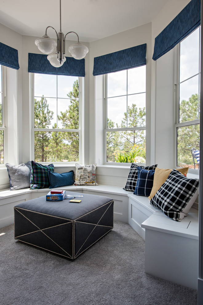 2016 Parade of Homes Colorado Springs - Example of a transitional home design design in Denver