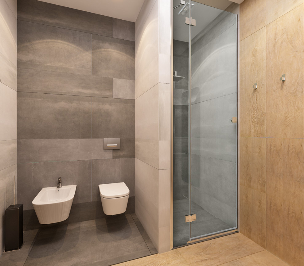 Интерьер двухэтажного загородного дома