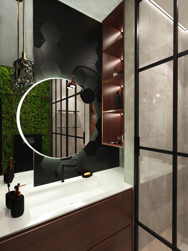 Интерьер студии для молодого мужчины