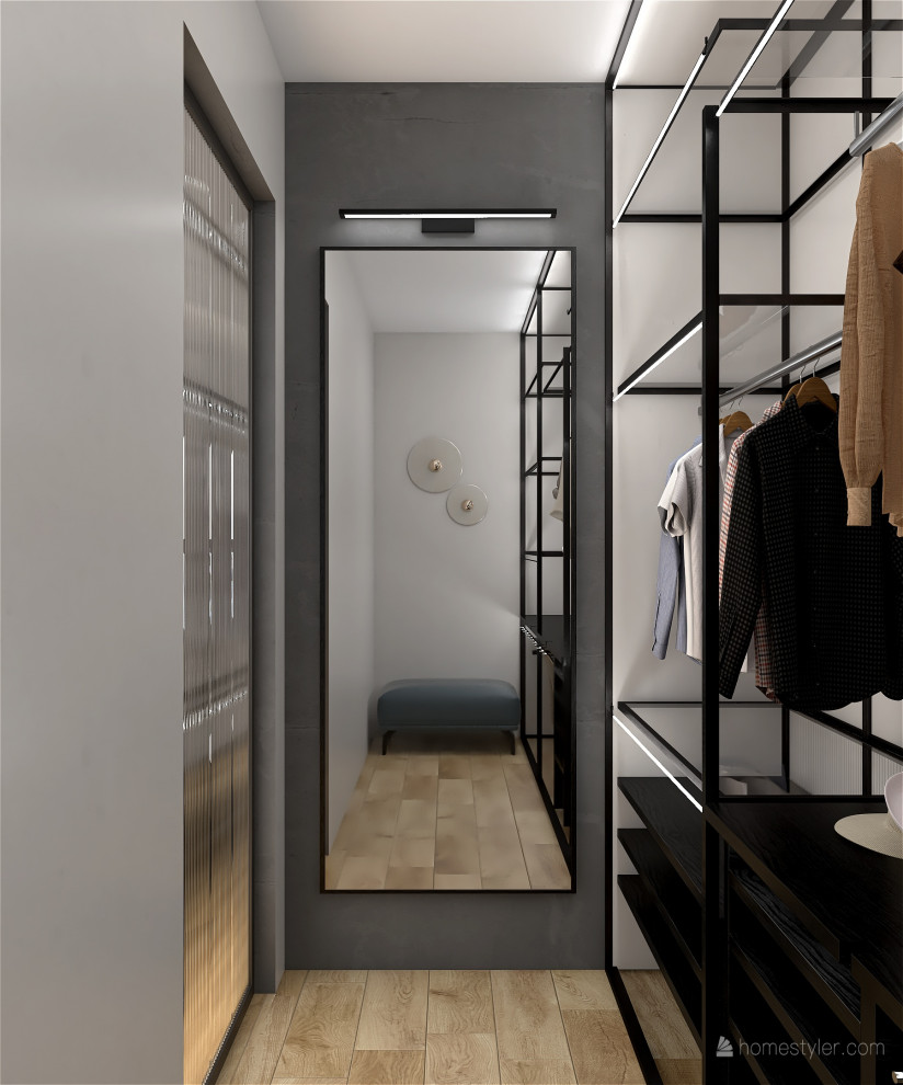 Спальня из проекта "Gray"