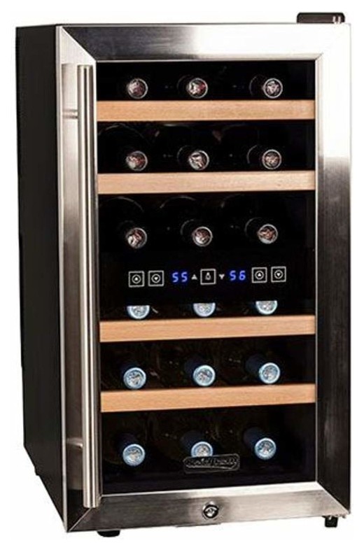 Koldfront TWR187E 14" Wide 18 Bottle Wine Cooler