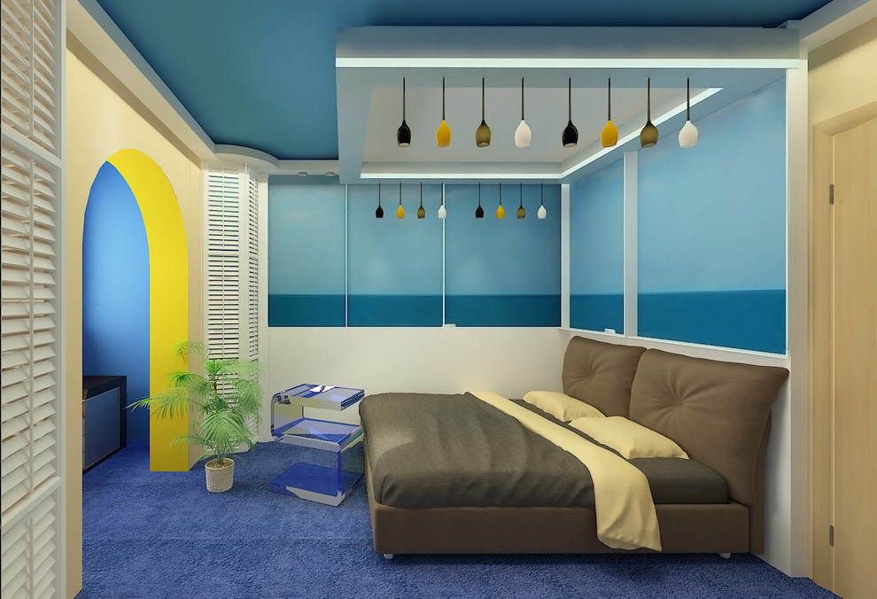 Спальня с выходом в море