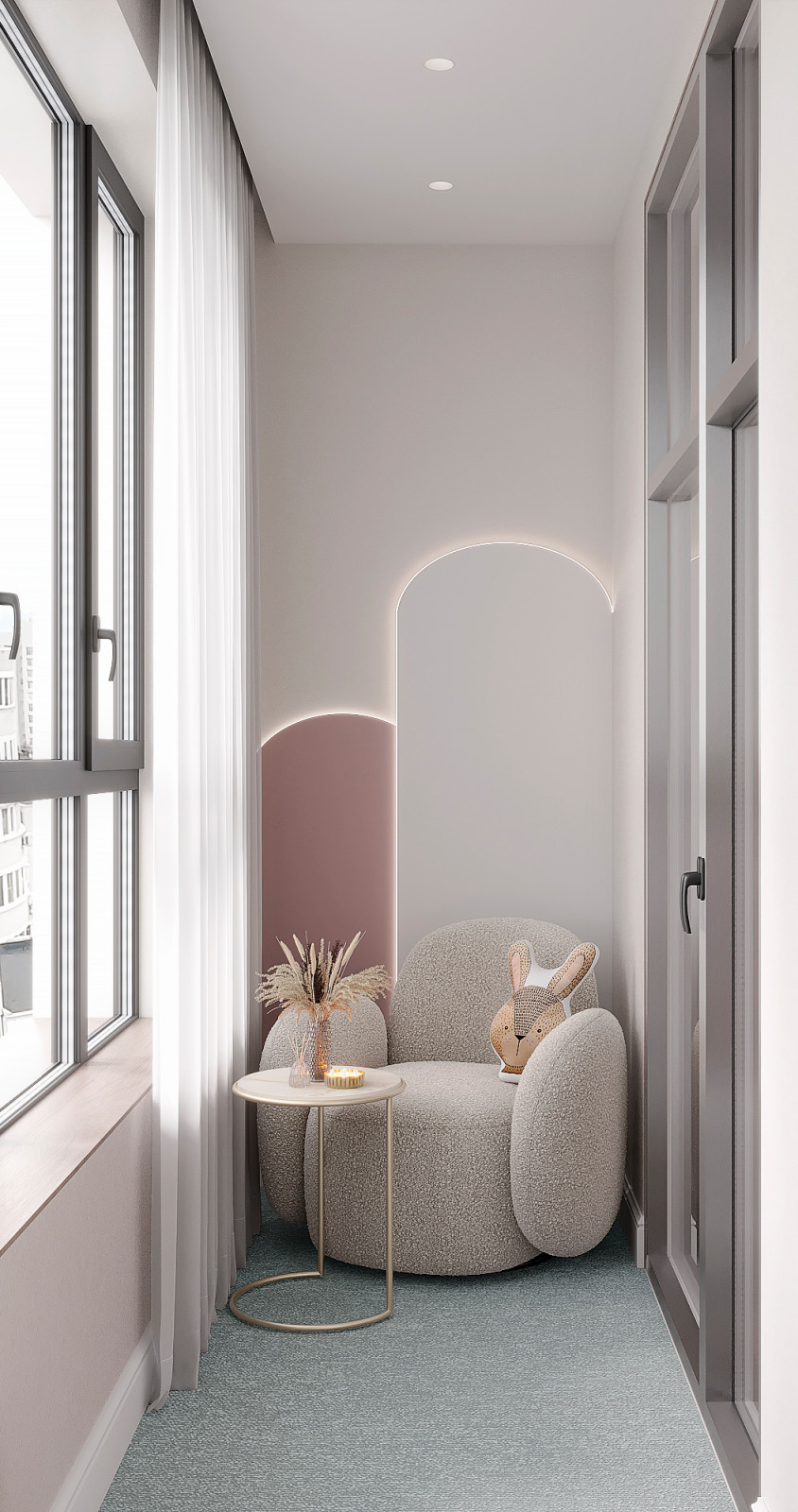 Дизайн квартиры в ЖК "Наследие",  г.Тула