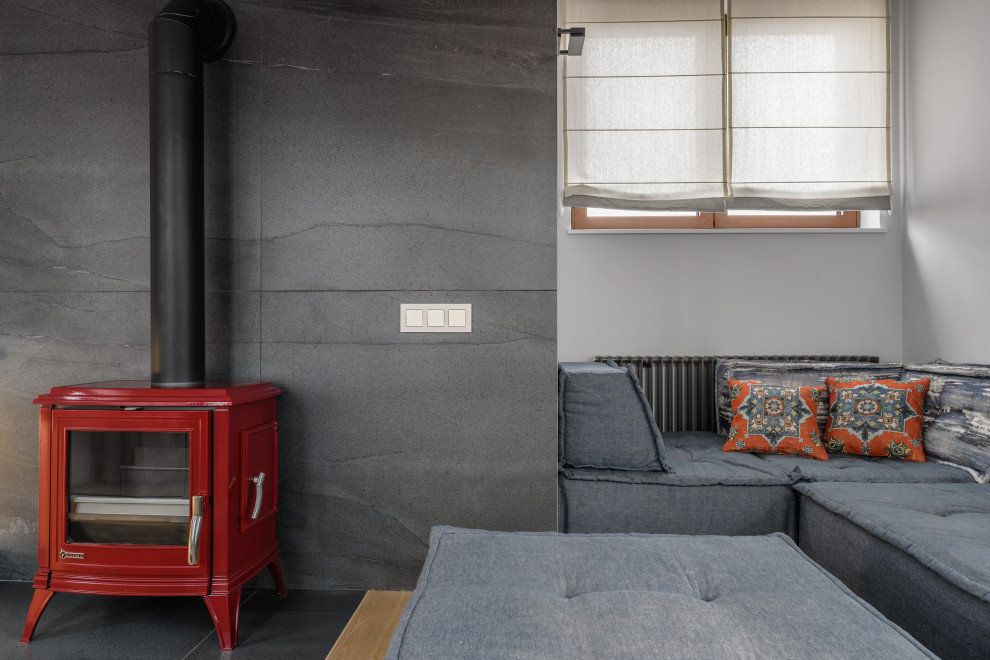 Двухуровневая квартира с большой террасой