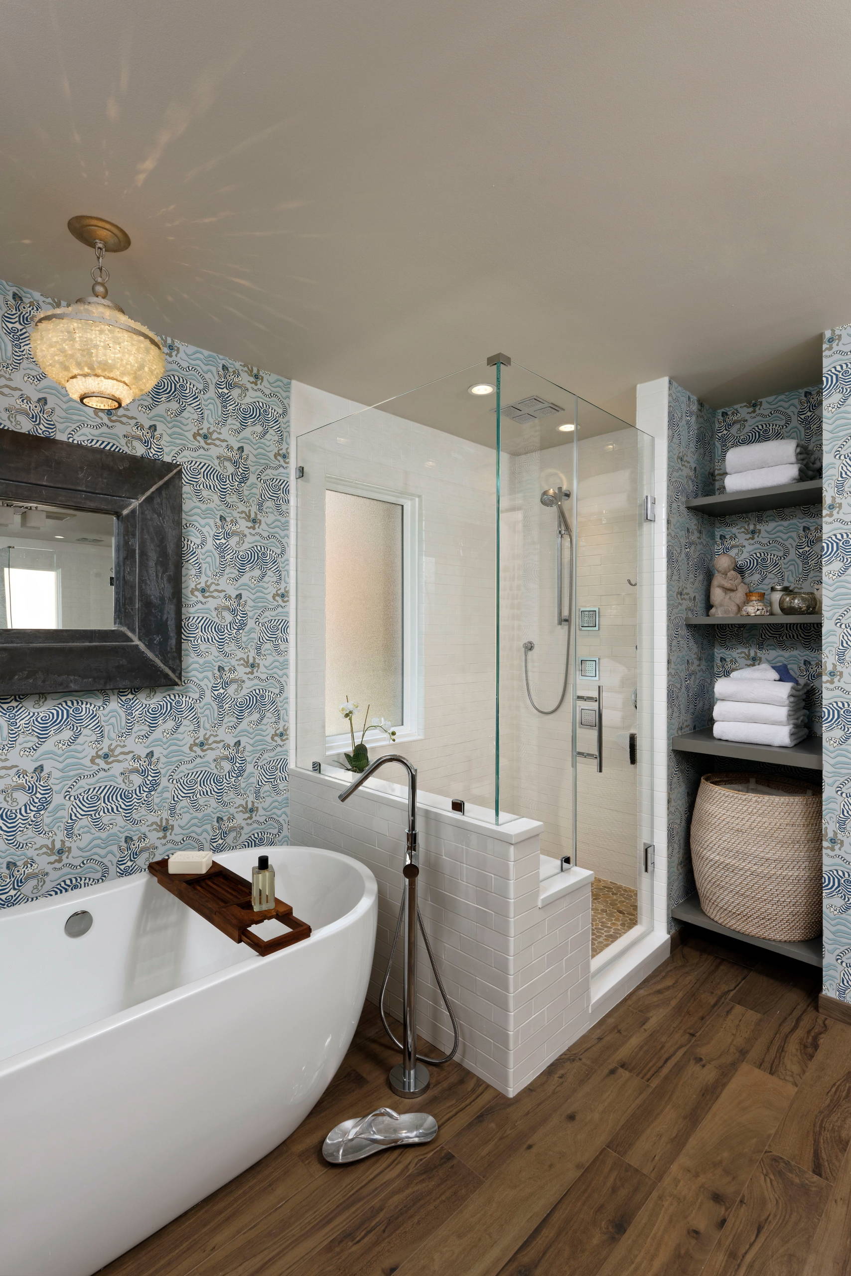 Bohemian Style Spa Bath in Bethesda