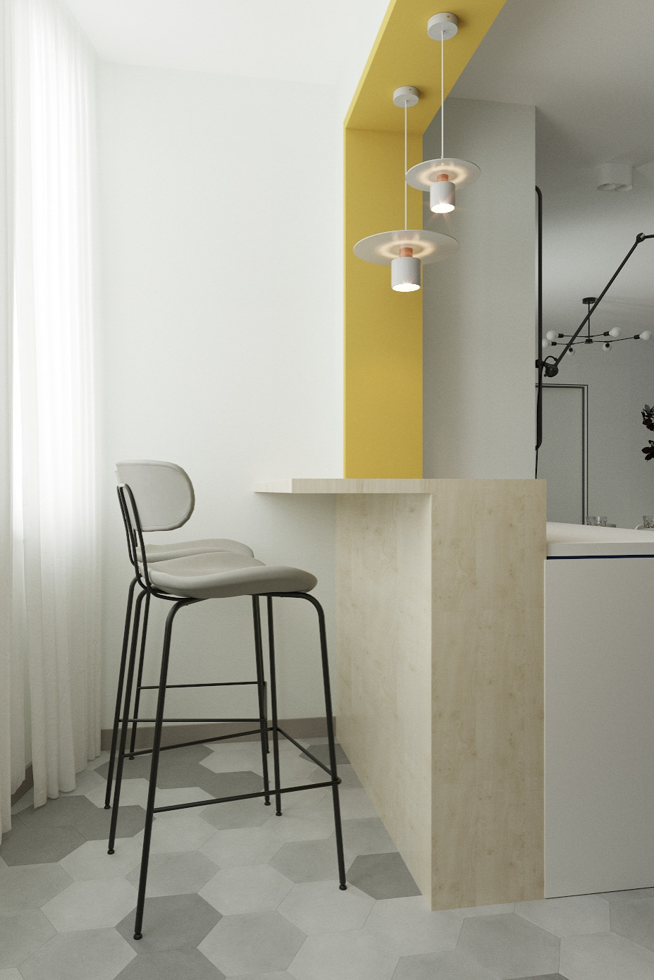 Проект 3-х комнатной квартиры в ЖК "Красный Бор"