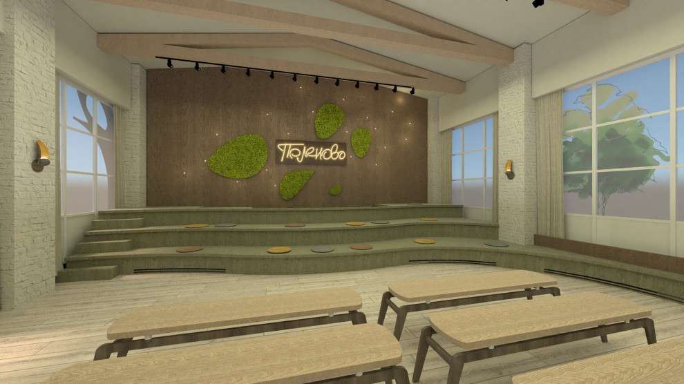 Концепция для детского лагеря "Республика Поленово"