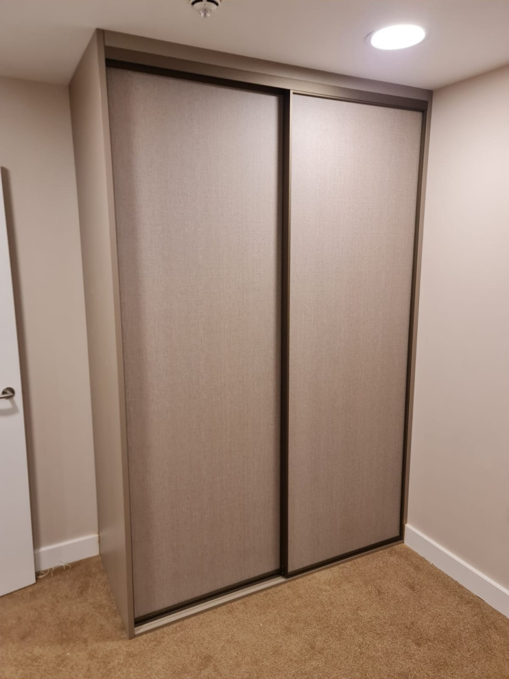 Brown wardrobe