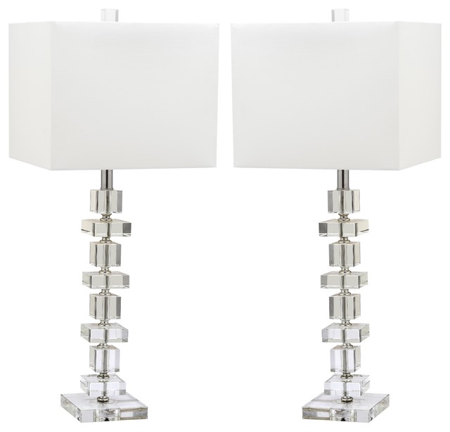Safavieh Deco Crystal Table Lamps, 28.5 